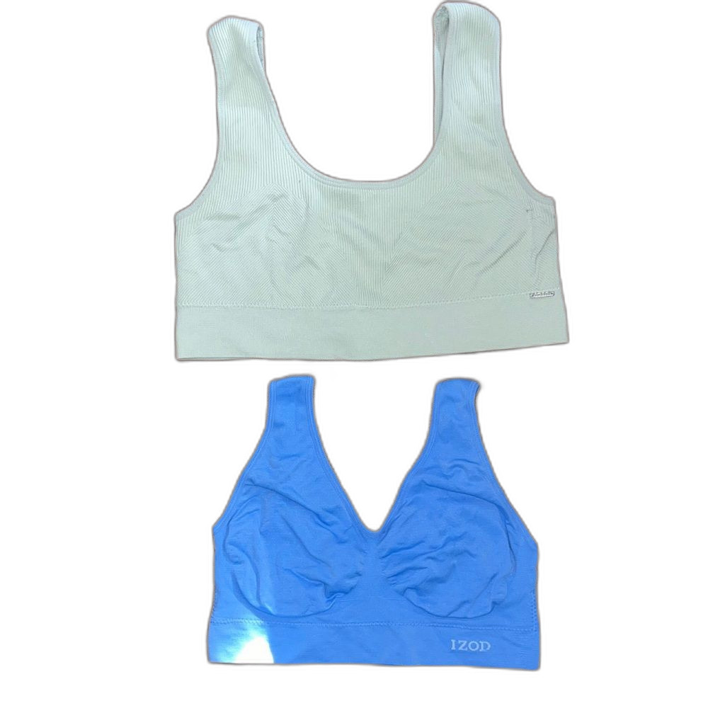 Izod Light Green Sports Bra